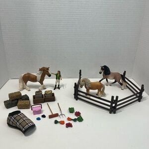 SCHLEICH horse figures lot toys